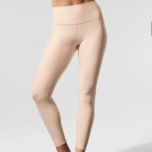 WHITE Alo High-Waisted Leggings